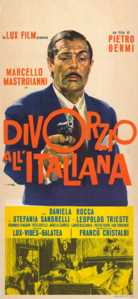 Affiche - DIVORCE A L'ITALIENNE - 33x71cm