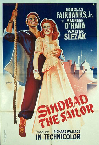 Affiche - SINDBAD LE MARIN - 80x120cm