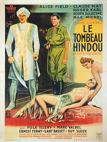 Affiche - TOMBEAU HINDOU (le) - Ressortie 60x80cm