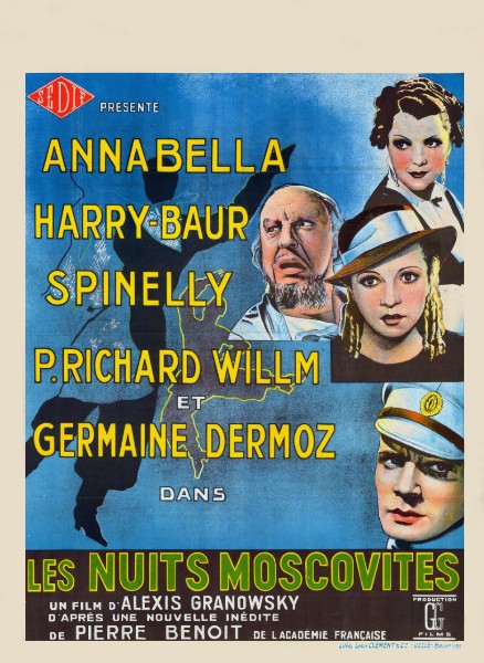 Affiche - NUITS MOSCOVITES (les) - 60x80cm - BEL