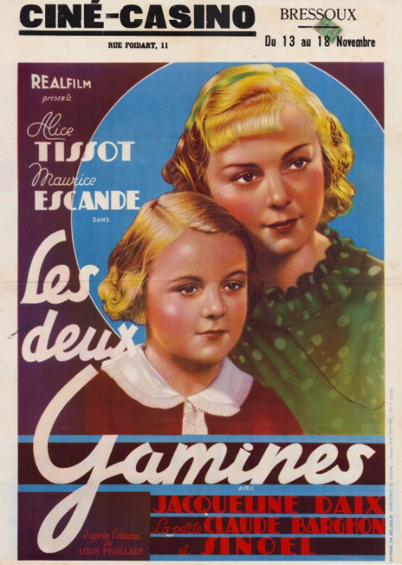 Affiche - DEUX GAMINES (les) - 60x80cm - BEL