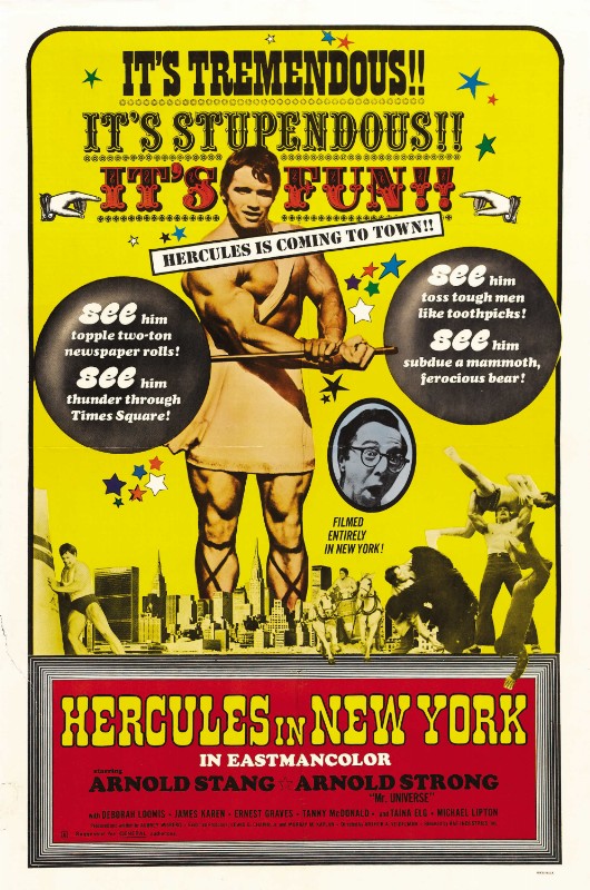 Repro 30x40cm - HERCULES IN NEW YORK - U.S.