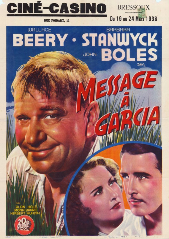 Affiche - MESSAGE A GARCIA (le) - 60x80cm - BEL