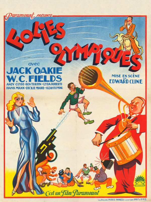 Repro 30x40cm - FOLIES OLYMPIQUES - Belge