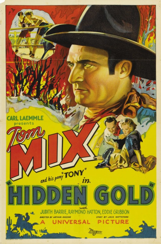 Repro 30x40cm - HIDDEN GOLD - U.S.