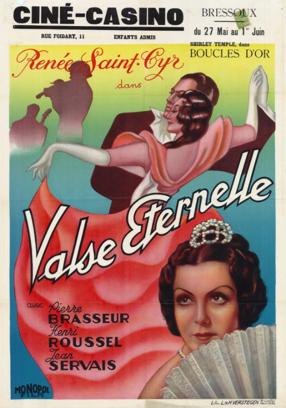 Affiche - VALSE ETERNELLE - 60x80cm - BEL