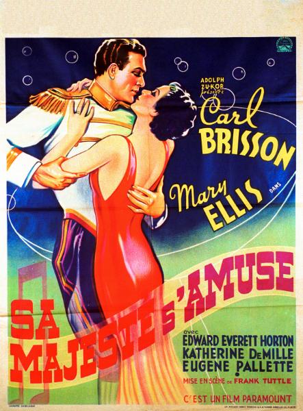 Affiche - SA MAJESTE S'AMUSE - 60x80cm - BEL