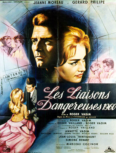 Affiche - LIAISONS DANGEREUSES 1960 - 120x160cm