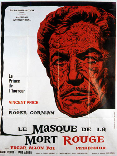 Affiche - MASQUE DE LA MORT ROUGE (le) - 120x160cm