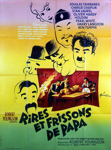 Affiche - RIRES ET FRISSONS DE PAPA - 120x160cm