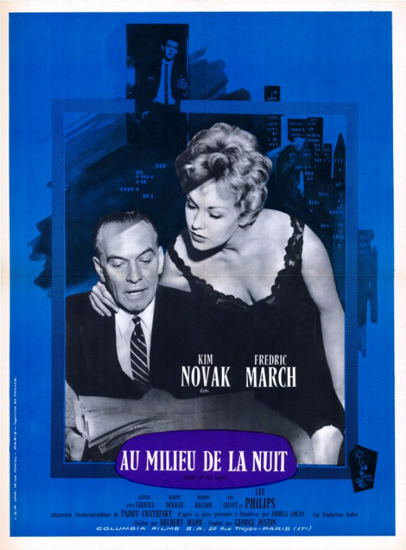 Repro 30x40cm - AU MILIEU DE LA NUIT - Française