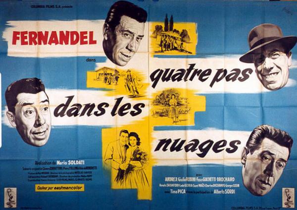 Affiche - QUATRE PAS DANS LES NUAGES - 240x160cm