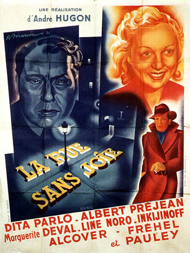 Affiche - RUE SANS JOIE (la) - Ressortie 120x160cm