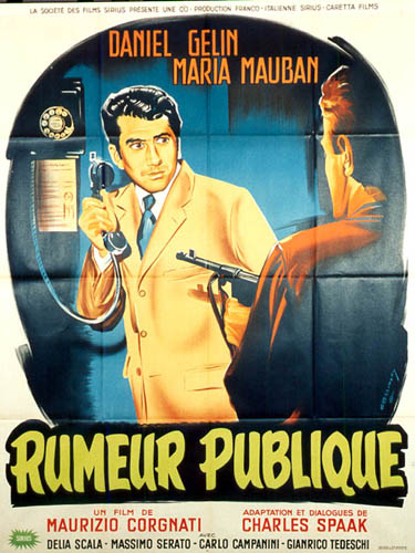 Affiche - RUMEUR PUBLIQUE - 120x160cm B