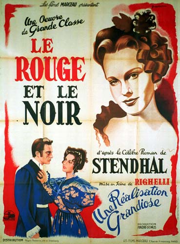 Affiche - ROUGE ET LE NOIR (le) - 120x160cm B