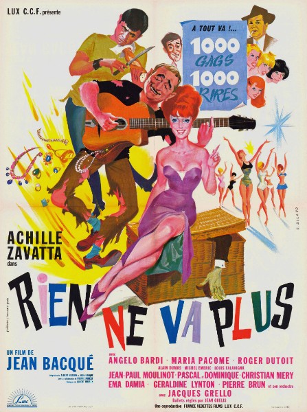 Affiche - RIEN NE VA PLUS - 60x80cm