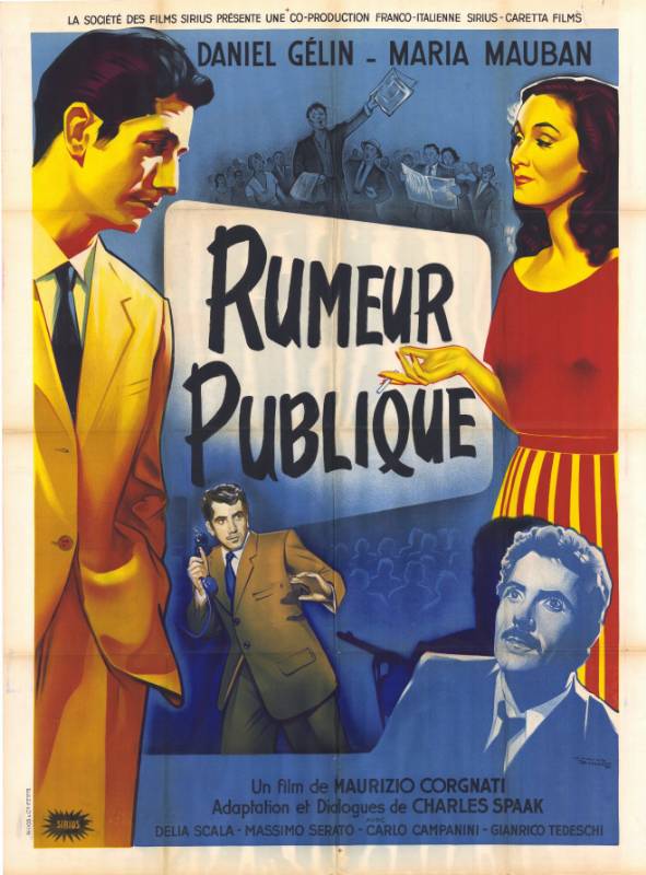 Affiche - RUMEUR PUBLIQUE - 120x160cm