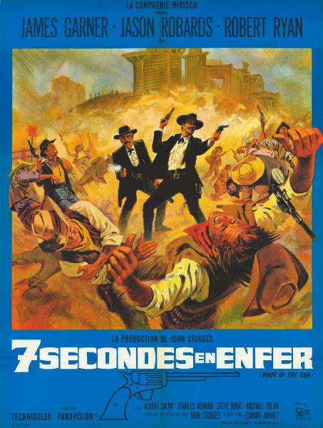 Repro 30x40cm - SEPT SECONDES EN ENFER - Française