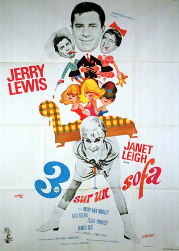 Affiche - TROIS SUR UN SOFA - 120x160cm
