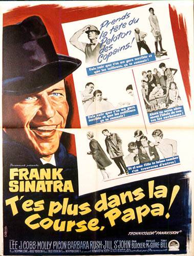 Affiche - T'ES PLUS DANS LA COURSE PAPA - 120x160cm