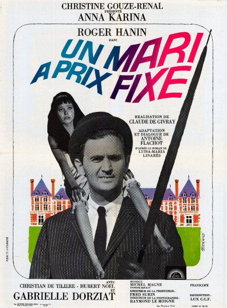 Affiche - UN MARI A PRIX FIXE - 60x80cm