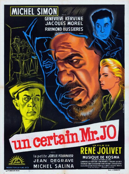 Repro 30x40cm - UN CERTAIN MONSIEUR JO - Française