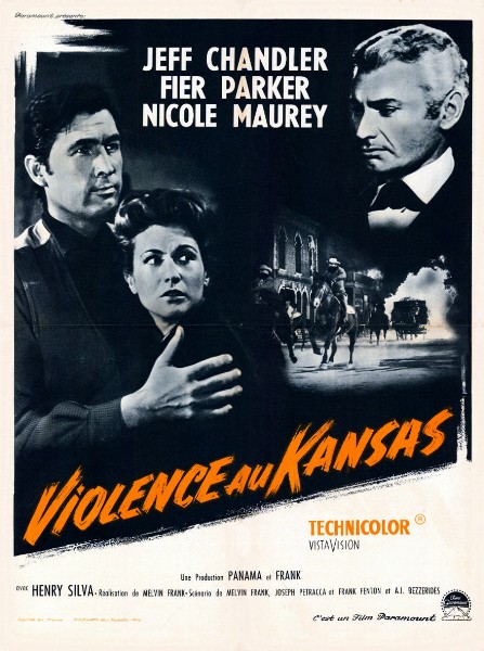 Affiche - VIOLENCE AU KANSAS - 60x80cm