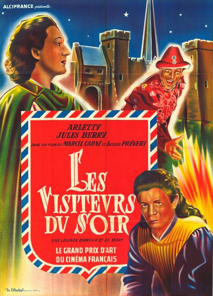 Affiche - VISITEURS DU SOIR (les) - Ressortie 120x160cm