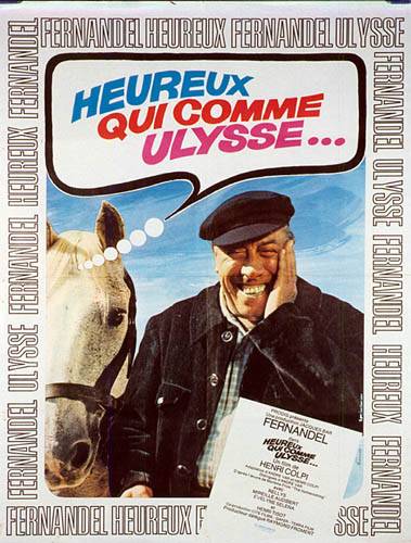 Affiche - HEUREUX QUI COMME ULYSSE - 120x160cm