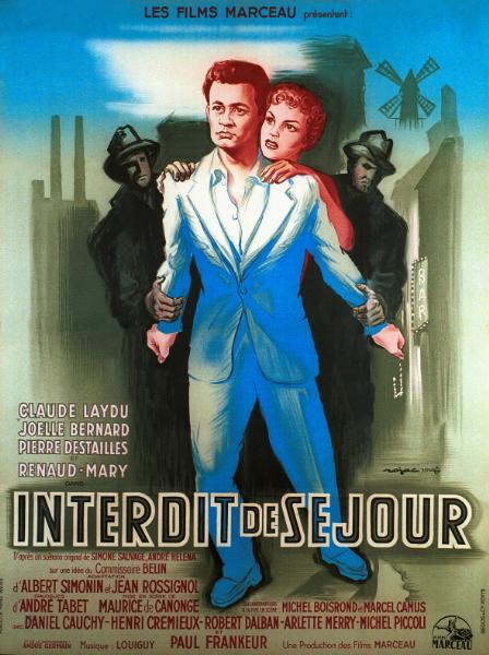 Affiche - INTERDIT DE SEJOUR - 120x160cm
