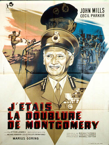Affiche - J'ETAIS LA DOUBLURE DE MONTGOMERY - 120x160cm