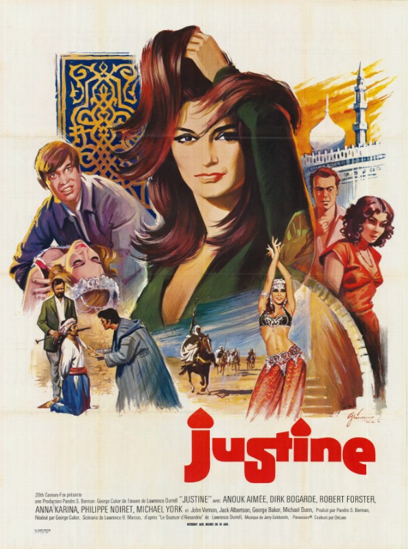Affiche - JUSTINE - 120x160cm