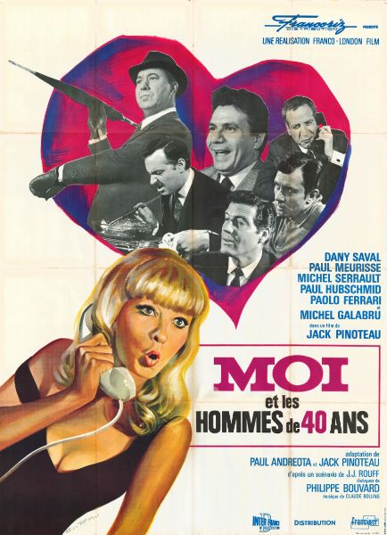 Affiche - MOI ET LES HOMMES DE 40 ANS - 120x160cm