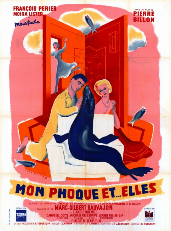 Affiche - MON PHOQUE ET ... ELLES - 120x160cm