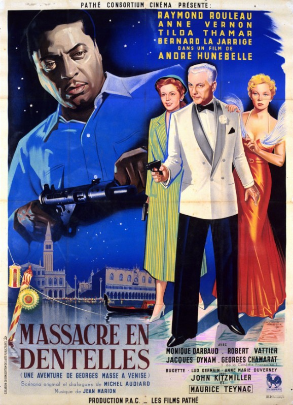 Repro 30x40cm - MASSACRE EN DENTELLES - Française