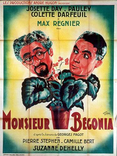 Affiche - MONSIEUR BEGONIA - 120x160cm