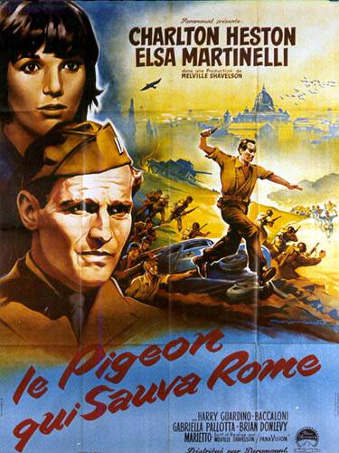 Affiche - PIGEON QUI SAUVA ROME (le) - 120x160cm