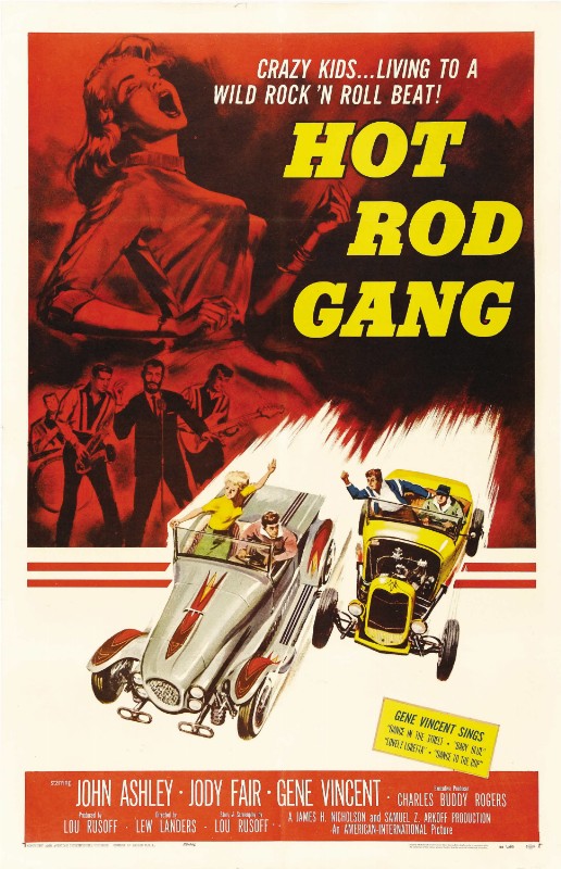 Repro 30x40cm - HOT ROD GANG - U.S.
