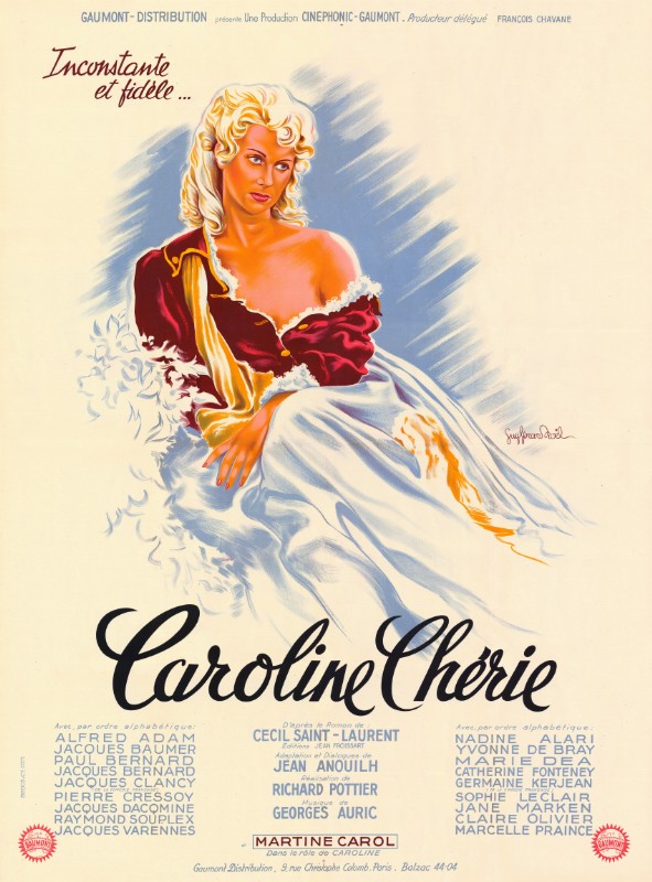 Repro 30x40cm - CAROLINE CHERIE - Française