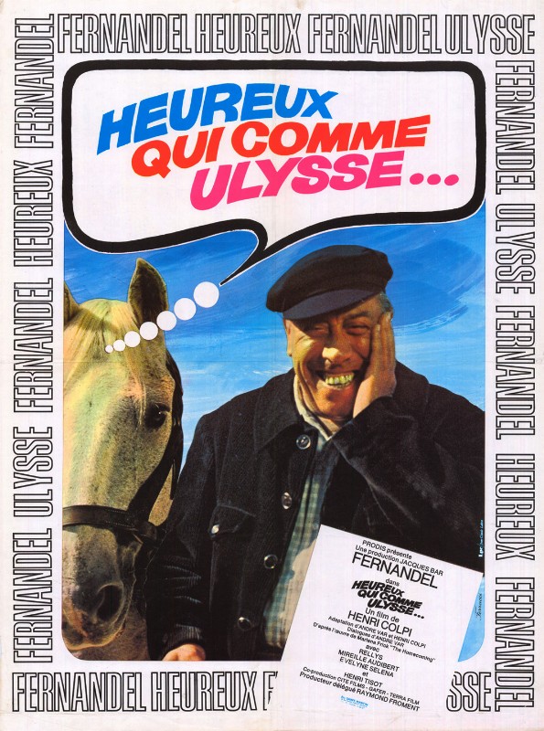 Affiche - HEUREUX QUI COMME ULYSSE - 60x80cm