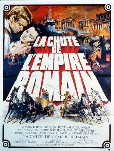 Affiche - CHUTE DE L'EMPIRE ROMAIN (la) - Ressortie 120x160cm