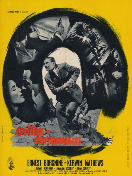 Affiche - CONTRE ESPIONNAGE - 60x80cm