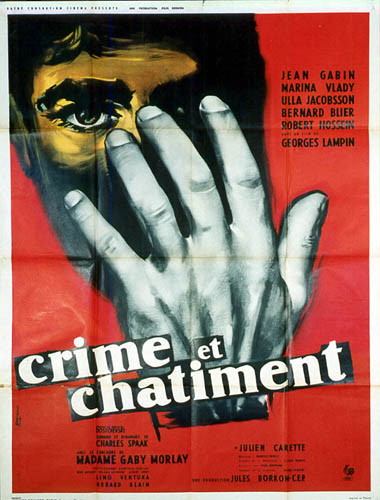 Affiche - CRIME ET CHATIMENT - 120x160cm