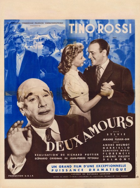 Repro 30x40cm - DEUX AMOURS - Française