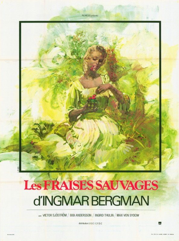 Affiche - FRAISES SAUVAGES (les) - Ressortie 120x160cm
