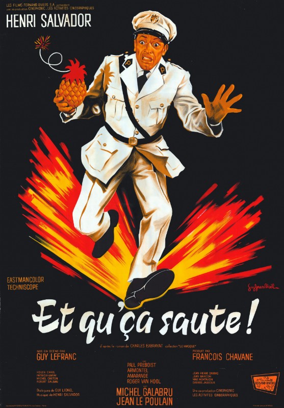 Affiche - ET QU'CA SAUTE ! - 120x160cm