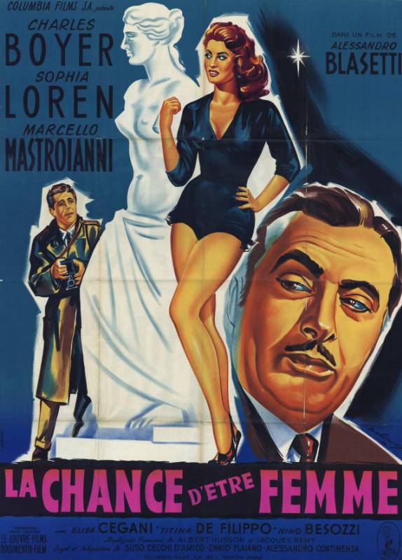 Affiche - CHANCE D'ETRE FEMME (la) - 120x160cm