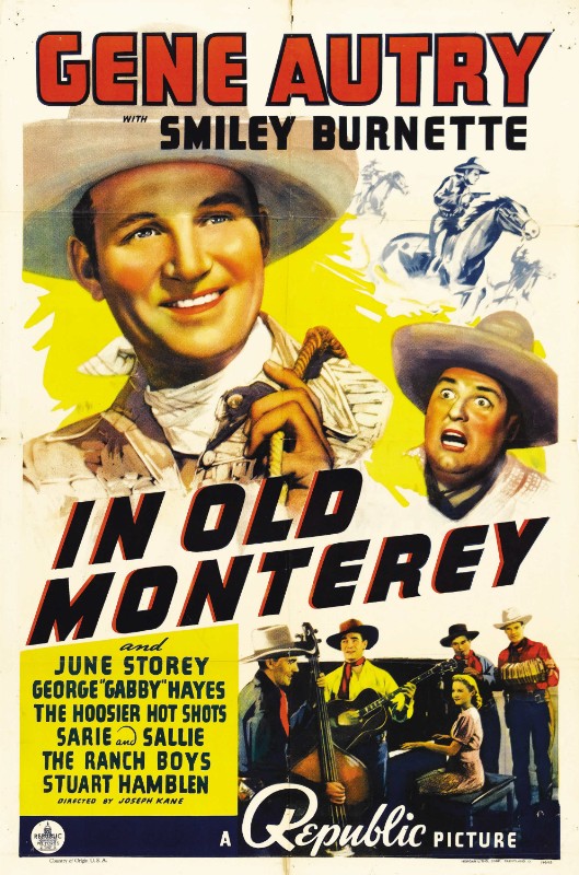 Repro 30x40cm - IN OLD MONTEREY - U.S.
