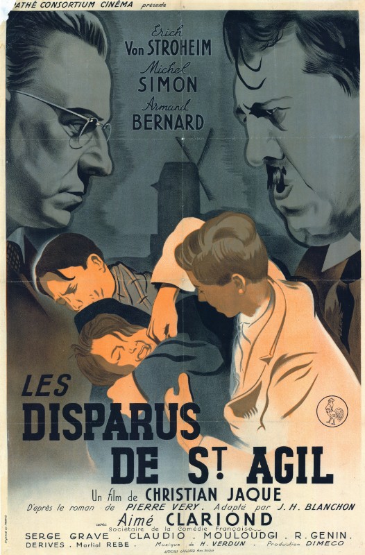 Repro 30x40cm - DISPARUS DE SAINT-AGIL (les) - Française