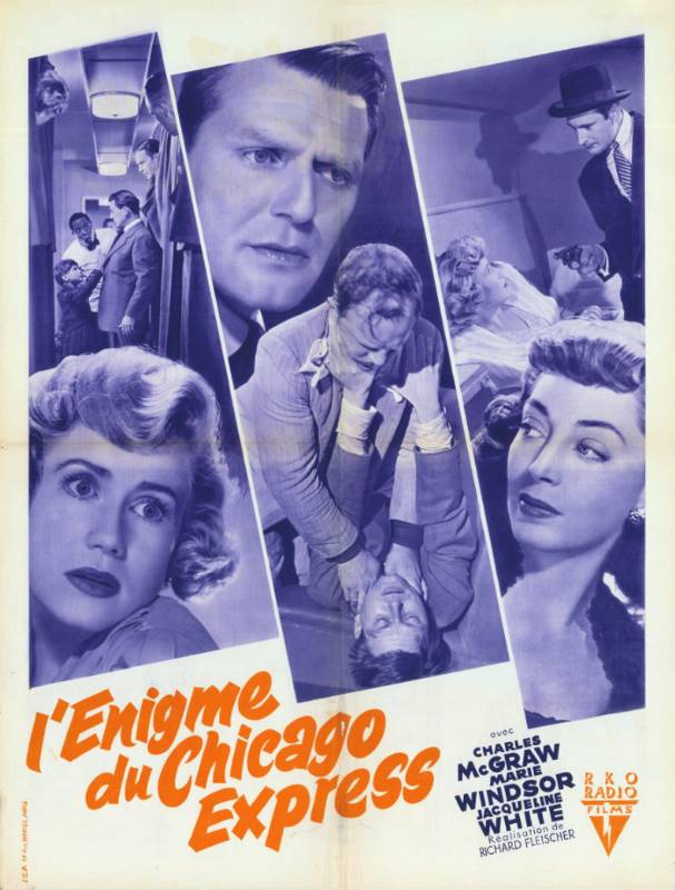 Affiche - ENIGME DU CHICAGO EXPRESS (l') - 60x80cm